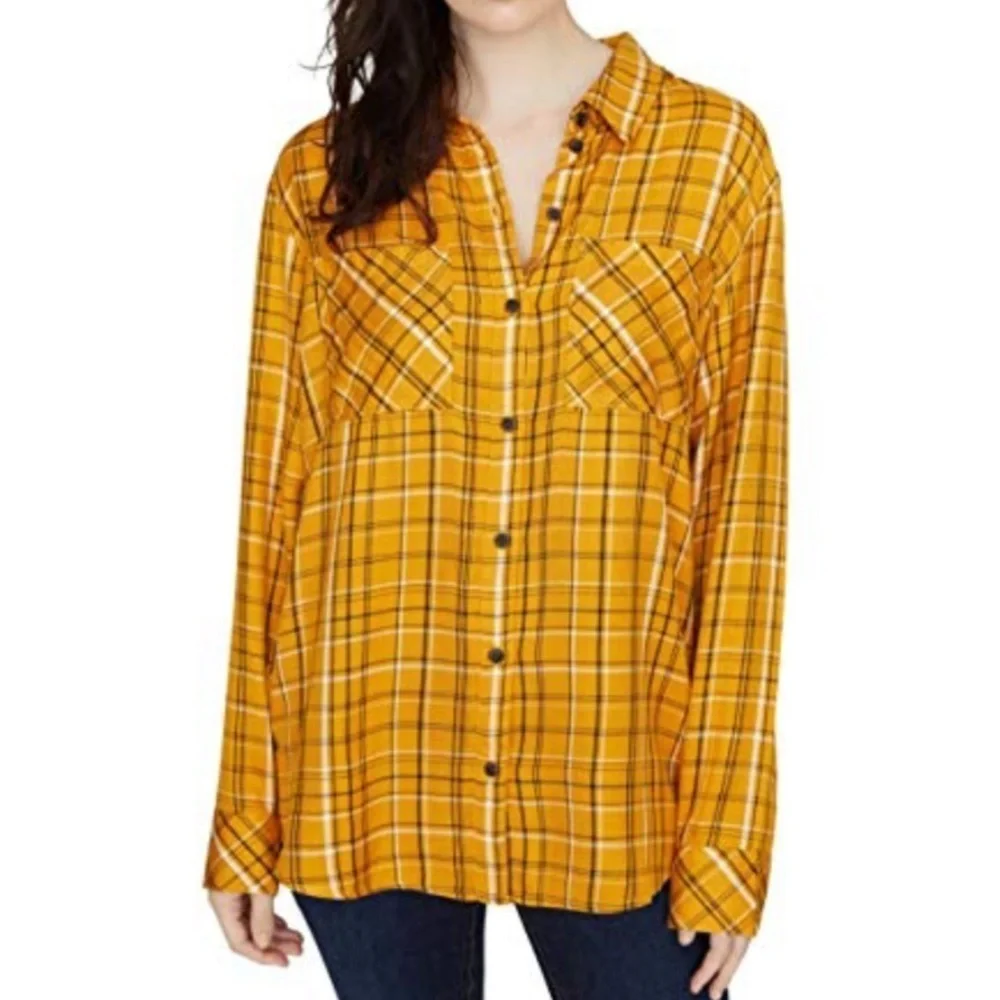 SANCTUARY WOMEN’S NEW GENERATION BOYFRIEND SHIRT - Picture 1 of 8